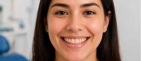 Antes del blanqueamiento dental